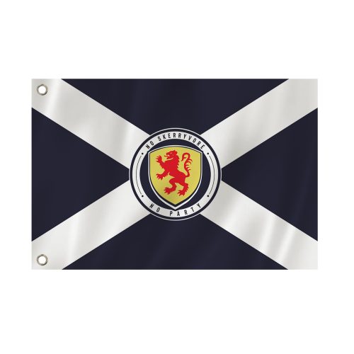 NO SKERRYVORE NO PARTY FLAG