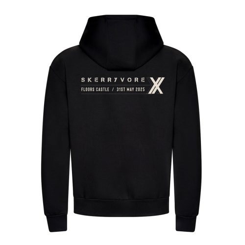 XX HOODIE BLACK (UNISEX) - Image 2